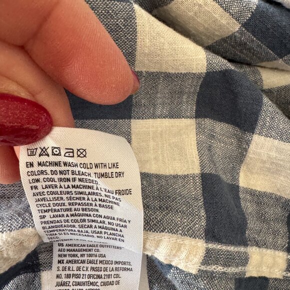 American Eagle Super Soft Checkered Shirt – XXLT Classic Comfort Wrap yourself i - Picture 4 of 6